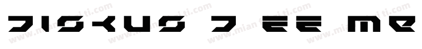 Diskus D EE Medium字体转换